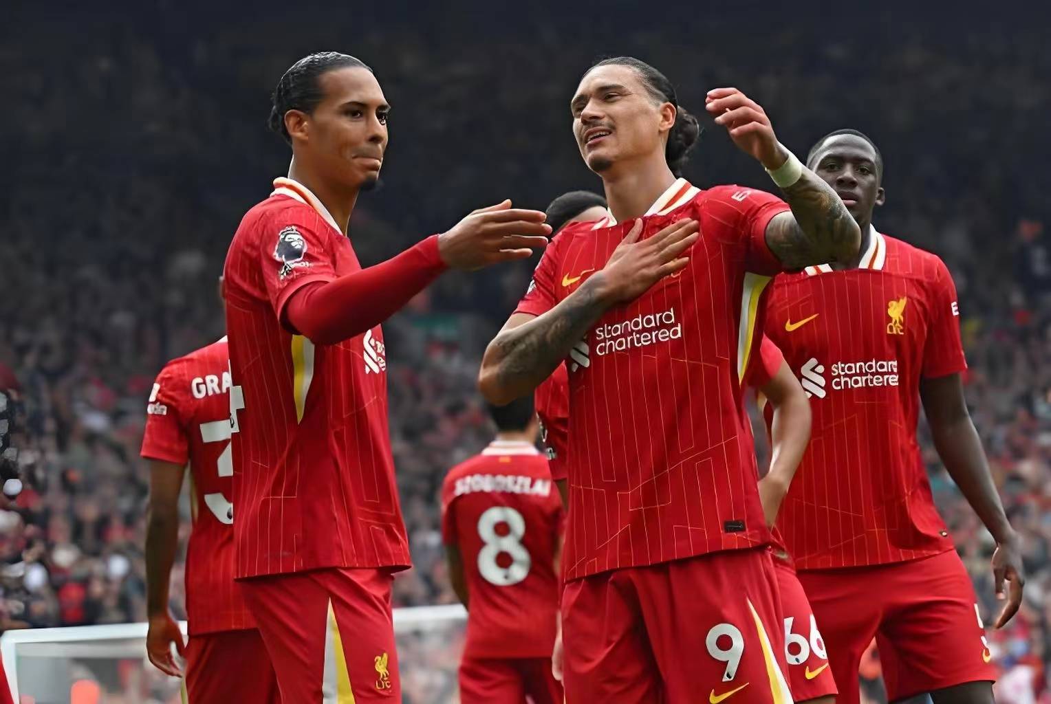 关于利物浦主场大胜，西汉姆联难逃失败的信息